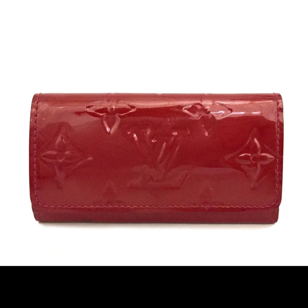 Louis Vuitton Monogram Vernis Leather Multicles 4 Ring Key Case